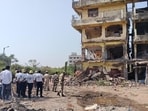 All the 41 illegal buildings were demolished in February this year, leaving around 2,500 families homeless All the 41 illegal buildings were demolished in February this year, leaving around 2,500 families homeless