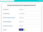 CBSE 10th Compartment Result live: Class 10 supply results out, link here