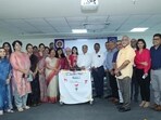 The Paediatric Anaesthesia Department at Child PGI Noida also celebrated its second foundation day with a separate one-day CME dedicated to paediatric anaesthesia, officials said. (HT Photos)