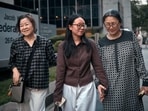 Yeonsoo Go (C), a 20-year-old South Korean student attending Purdue University, reunites with her mother, Episcopal priest the Rev. Kyrie Kim (R), after being released by U.S. Immigration and Customs Enforcement (ICE) on August 4, 2025 in New York City. Yeonsoo Go (C), a 20-year-old South Korean student attending Purdue University, reunites with her mother, Episcopal priest the Rev. Kyrie Kim (R), after being released by U.S. Immigration and Customs Enforcement (ICE) on August 4, 2025 in New York City.