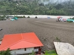 Several houses were damaged or swept away in the raging waters after the cloudburst, and at least four people have been killed so far in the incident.