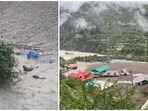 The cloudburst struck at around 1:45 pm in the high altitude villages of Dharali in Uttarkashi, which is on the way to Gangotri.