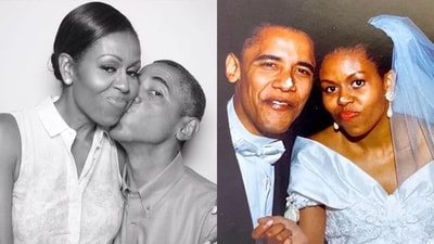 Michelle Obama's birthday wish for Barack Obama is 'everything'! (Photos: Instagram) Michelle Obama's birthday wish for Barack Obama is 'everything'! (Photos: Instagram)