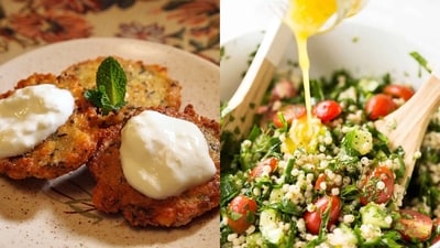 Couscous tikkis for a cripsy tiffin-time snack Couscous tikkis for a cripsy tiffin-time snack