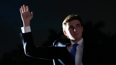 Barron Trump has taken a backseat since January 2025, focusing on his studies at NYU rather than public appearances. (AP/Rebecca Blackwell) Barron Trump has taken a backseat since January 2025, focusing on his studies at NYU rather than public appearances. (AP/Rebecca Blackwell)
