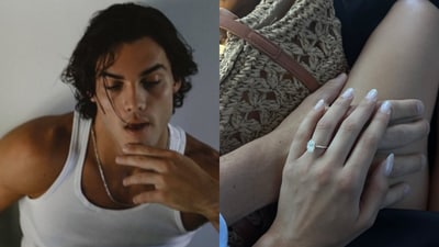 Grayson Dolan is engaged! (X/ Grayson Dolan and Instagram/ Eleni Stamoulis) Grayson Dolan is engaged! (X/ Grayson Dolan and Instagram/ Eleni Stamoulis)