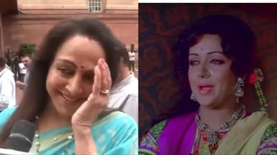 Hema Malini starred as Basanti in the 1975 film Sholay. Hema Malini starred as Basanti in the 1975 film Sholay.