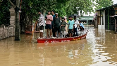 Uttar Pradesh floods have impacted 37 tehsils and 402 villages, affecting 84,392 people in 17 districts. (Niharika Kulkarni / AFP) Uttar Pradesh floods have impacted 37 tehsils and 402 villages, affecting 84,392 people in 17 districts. (Niharika Kulkarni / AFP)