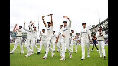 In sports, teams are often judged from a historical perspective — can they repeat Wadekar & Co’s heroics from 1971 or do what Kapil’s devils did in 1986? Are they as good as Dravid’s series-winning team from 2007? It is a measure of this team’s success that they are now part of that lore. (@BCCI X/ANI Photo) In sports, teams are often judged from a historical perspective — can they repeat Wadekar & Co’s heroics from 1971 or do what Kapil’s devils did in 1986? Are they as good as Dravid’s series-winning team from 2007? It is a measure of this team’s success that they are now part of that lore. (@BCCI X/ANI Photo)