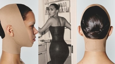 Kim Kardashian has seemingly solved a real concern women the world over truly believe exists — but what are the real-time ramifications of it? (Photos: Instagram/skims, kimkardashian) Kim Kardashian has seemingly solved a real concern women the world over truly believe exists — but what are the real-time ramifications of it? (Photos: Instagram/skims, kimkardashian)