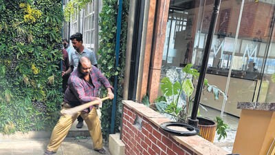 Living Liquidz had allegedly illegally converted the ground and first floors, originally meant for a tailoring shop and a garment shop, into restaurants with a bar and wine shop and dining area, respectively, as per BMC.