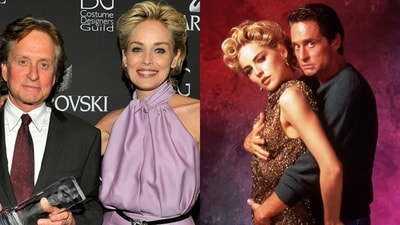 Michael Douglas and Sharon Stone starred in the popular 1992 film Basic Instinct Michael Douglas and Sharon Stone starred in the popular 1992 film Basic Instinct