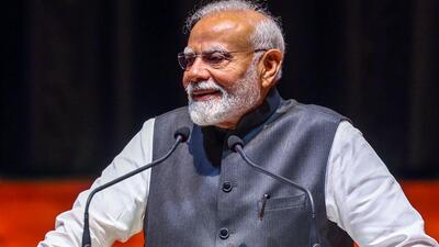 Modi took potshots at Leader of the Opposition in the Lok Sabha, Rahul Gandhi, without naming him. “He said there is an opposition leader prone to making childish comments. (ANI) Modi took potshots at Leader of the Opposition in the Lok Sabha, Rahul Gandhi, without naming him. “He said there is an opposition leader prone to making childish comments. (ANI)