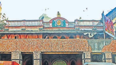 Mumbai, India - February 6, 2017: Dramatic, Cinematic, Operatic Mumbai Heritage walk at New Roshan Talkies in Mumbai, India, on Monday, February 6, 2017. (Photo by Satyabrata Tripathy/ Hindustan Times) (Hindustan Times) Mumbai, India - February 6, 2017: Dramatic, Cinematic, Operatic Mumbai Heritage walk at New Roshan Talkies in Mumbai, India, on Monday, February 6, 2017. (Photo by Satyabrata Tripathy/ Hindustan Times) (Hindustan Times)