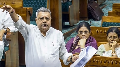 Ahead of Banerjee's resignation as chief whip, the TMC MP had made several headlines for controversial remarks he made following a college student's rape on campus. (Sansad TV) Ahead of Banerjee's resignation as chief whip, the TMC MP had made several headlines for controversial remarks he made following a college student's rape on campus. (Sansad TV)