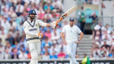 Ravindra Jadeja scored 516 runs in five Tests against England. (PTI) Ravindra Jadeja scored 516 runs in five Tests against England. (PTI)