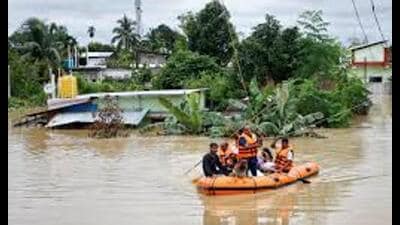 Relief commissioner Bhanu Chandra Goswami stated that 31 villages are facing erosion threats. (Sourced)