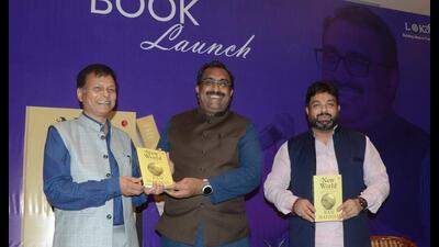 Senior RSS functionary Ram Madhav (Centre) during the launch of his book in Lucknow on August 5. (HT photo) Senior RSS functionary Ram Madhav (Centre) during the launch of his book in Lucknow on August 5. (HT photo)