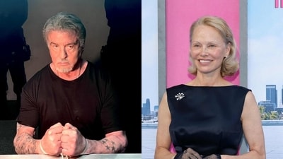 In her documentary Pamela, a Love Story, Pamela Anderson revealed that Sylvester Stallone had offered her material things to date him. (Instagram/Getty Images via AFP)