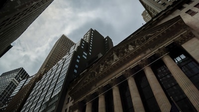 Morgan Stanley strategist Mike Wilson sees a correction of up to 10% this quarter as tariffs hit consumers and corporate balance sheets. (Bloomberg) Morgan Stanley strategist Mike Wilson sees a correction of up to 10% this quarter as tariffs hit consumers and corporate balance sheets. (Bloomberg)