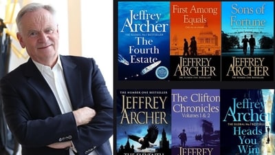 Author Jeffrey Archer's stories will soon be adapted for the screen. (Photo: X)
