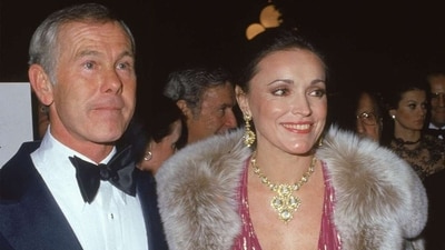 Johnny and Joanna ended up having their first date celebrating Carson's 46th birthday. (X/@NyraKraal) Johnny and Joanna ended up having their first date celebrating Carson's 46th birthday. (X/@NyraKraal)