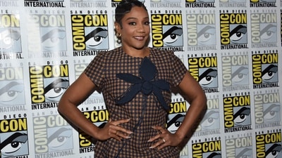 Tiffany Haddish fuels new baby rumours with cryptic Instagram post that has fans buzzing. (AFP) Tiffany Haddish fuels new baby rumours with cryptic Instagram post that has fans buzzing. (AFP)