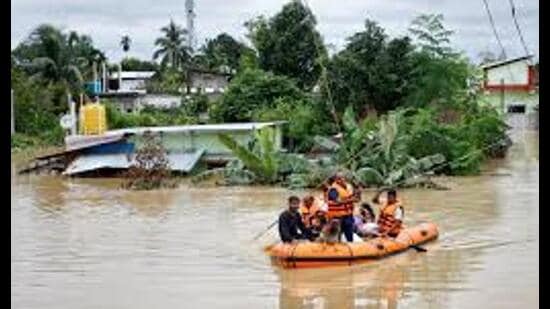 Relief commissioner Bhanu Chandra Goswami stated that 31 villages are facing erosion threats. (Sourced)
