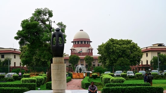 The top court cautioned that if the appellant does not comply with the aforementioned directions, then the divorce order shall not come into effect. (Vipin Kumar/Hindustan Times)