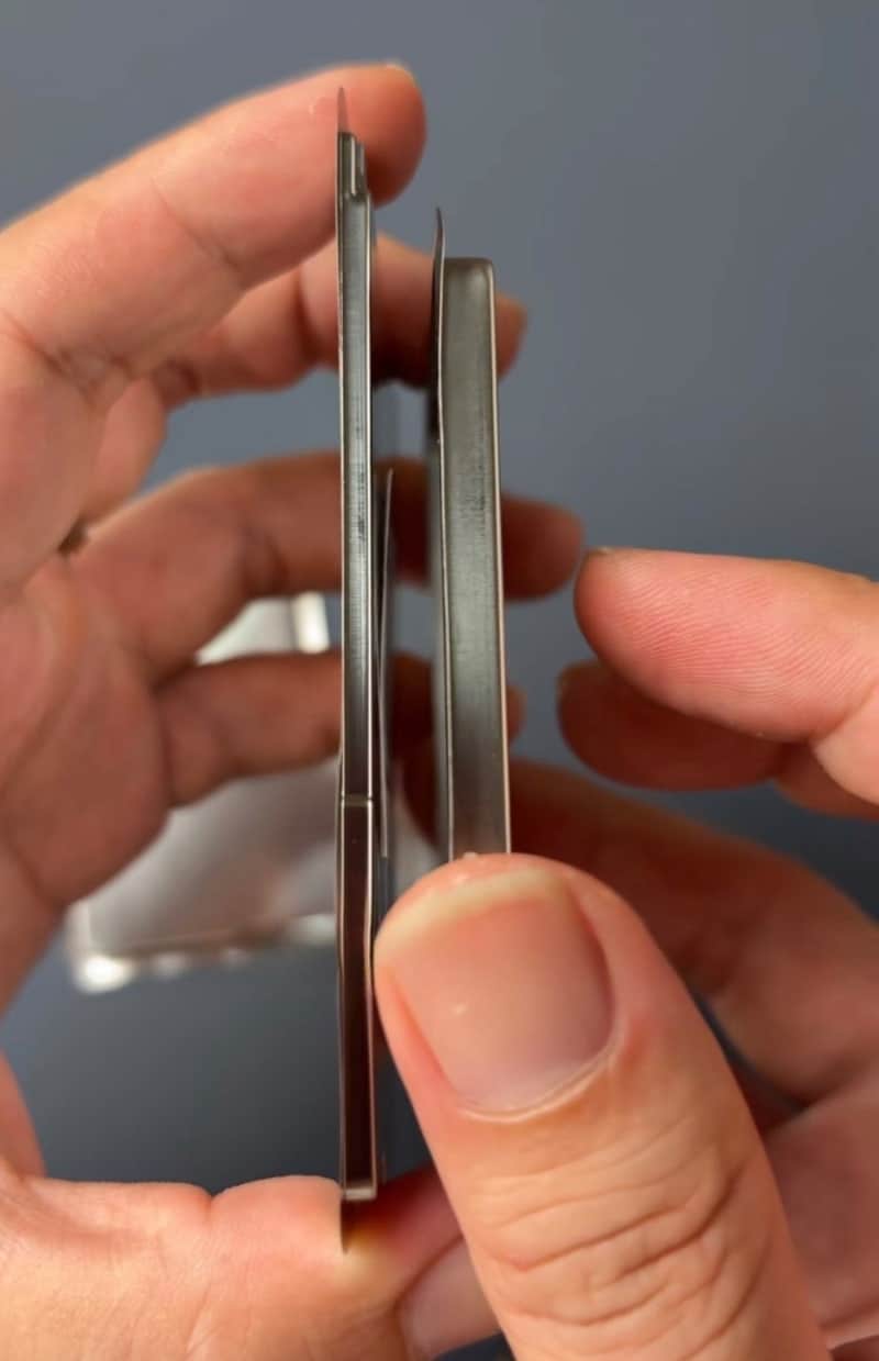 iPhone 17 Air's alleged battery (yeux1122/Naver) iPhone 17 Air's alleged battery (yeux1122/Naver)