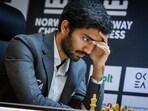 Gukesh D during the Norway Chess