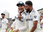 India captain Shubman Gill and teammate Mohammed Siraj celebrate after defeating England by 6 runs in the 5th test match of Anderson-Tendulkar Series, at Kennington Oval stadium India captain Shubman Gill and teammate Mohammed Siraj celebrate after defeating England by 6 runs in the 5th test match of Anderson-Tendulkar Series, at Kennington Oval stadium