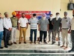 Apart from the motor vehicle inspector (MVI), the other arrested accused include private agents who sourced applicants and facilitated document forgery. (HT) Apart from the motor vehicle inspector (MVI), the other arrested accused include private agents who sourced applicants and facilitated document forgery. (HT)
