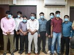 Police said the suspects had been selling policies after scamming people for the past three years by buying personal data from local vendors. (Sunil Ghosh/HT Photo)