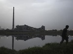 The Rajghat power plant (above), commissioned in 1989, was a coal-based thermal power station with an installed capacity of 135MW. It was decommissioned around 2015 due to environmental concerns and its contribution to air pollution. (HT Archive) The Rajghat power plant (above), commissioned in 1989, was a coal-based thermal power station with an installed capacity of 135MW. It was decommissioned around 2015 due to environmental concerns and its contribution to air pollution. (HT Archive)