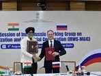 The session was co-chaired by secretary, DPIIT Amardeep Singh Bhatia, and from the Russian side by deputy minister of Industry and Trade of the Russian Federation, Alexey Gruzdev (PIB)