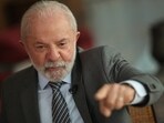 Brazil's President Luiz Inacio Lula da Silva speaks during an interview with Reuters at the Alvorada Palace, in Brasilia, Brazil, He said he was planning to ring PM Narendra Modi, Chinese President Xi Jinping and other leaders of BRICS.