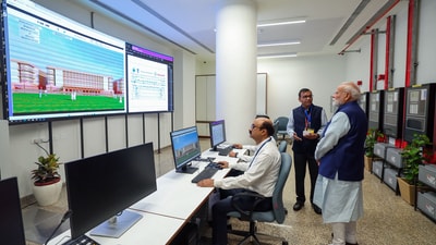 Two more buildings, CCS 1 and 2, are expected to be ready next month. CCS 10 is set for completion by April 2026. Buildings 6 and 7 are due in October 2026. (DPR PMO) Two more buildings, CCS 1 and 2, are expected to be ready next month. CCS 10 is set for completion by April 2026. Buildings 6 and 7 are due in October 2026. (DPR PMO)