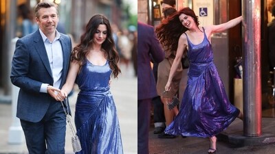 Andy Sachs is finally in her lover girl era! Patrick Bremmall's debut on the sets of The Devil Wears Prada sequel is proof (Photos: Instagram) Andy Sachs is finally in her lover girl era! Patrick Bremmall's debut on the sets of The Devil Wears Prada sequel is proof (Photos: Instagram)