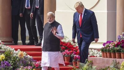 Donald Trump on Wednesday slapped an additional 25% tariff on goods coming from India as penalty for New Delhi's continued buying of Russian oil. After the order, the total tariff on Indian goods, barring a small exemption list, will be 50% (PTI FILE)