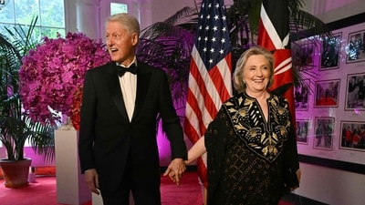 US lawmakers have subpoenaed former US President Bill Clinton and former Secretary of State Hillary Clinton for testimony on Jeffrey Epstein. (AFP) US lawmakers have subpoenaed former US President Bill Clinton and former Secretary of State Hillary Clinton for testimony on Jeffrey Epstein. (AFP)