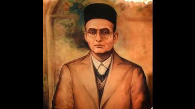 For Vinayak Damodar Savarkar, the assimilation of English, Persian, and Urdu words into Marathi was a symbol of the domination of foreign powers and the defeat of Indians. (Hindustan Times Archives) For Vinayak Damodar Savarkar, the assimilation of English, Persian, and Urdu words into Marathi was a symbol of the domination of foreign powers and the defeat of Indians. (Hindustan Times Archives)