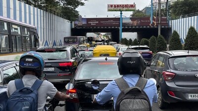 While infrastructure upgrades are underway in Bengaluru to combat traffic woes, some urged authorities to focus on sustainable mass transit solutions. (X/@bengalurupost1) While infrastructure upgrades are underway in Bengaluru to combat traffic woes, some urged authorities to focus on sustainable mass transit solutions. (X/@bengalurupost1)