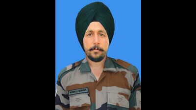 Lance naik Rinku Singh, 29.