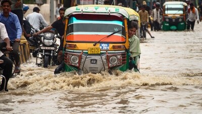 Another local said, “Students' studies have been affected. Due to the waterlogging, no one can go anywhere, and even the food is not being prepared as the vegetable vendors are not coming. After 3-4 years, it has flooded in this region,” as quoted by ANI. (PTI) Another local said, “Students' studies have been affected. Due to the waterlogging, no one can go anywhere, and even the food is not being prepared as the vegetable vendors are not coming. After 3-4 years, it has flooded in this region,” as quoted by ANI. (PTI)