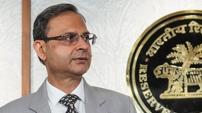 RBI Governor Sanjay Malhotra in Mumbai announced on August 6 that the RBI’s Monetary Policy Committee has kept the policy repo rate unchanged at 5.5% in its August review.. (PTI file) RBI Governor Sanjay Malhotra in Mumbai announced on August 6 that the RBI’s Monetary Policy Committee has kept the policy repo rate unchanged at 5.5% in its August review.. (PTI file)