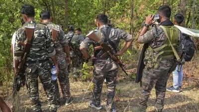 So far, the body of a Maoist along with a weapon has been recovered from the site. (HT file photo) So far, the body of a Maoist along with a weapon has been recovered from the site. (HT file photo)