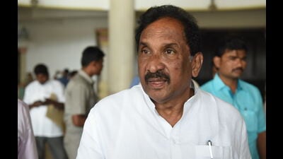 The Karnataka high court has temporarily halted the legal proceedings initiated against state energy minister KJ George in connection with the the state’s smart meter tender process. (HT PHOTO)