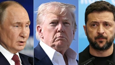 Donald Trump is open to meet both Putin and Zelensky (AFP) Donald Trump is open to meet both Putin and Zelensky (AFP)