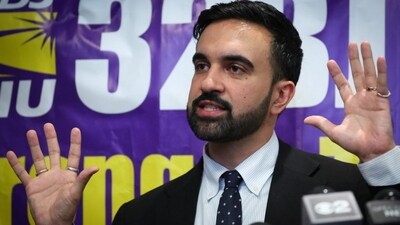 New York City Democratic mayoral candidate Zohran Mamdani in New York, July 30.